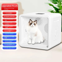 HKM-333523 Automatic Pet Dryer Box with 82L Capacity for Dogs and Cats - Eco-Friendly & Multi-Functional Hair Blowing Machine