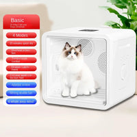 HKM-333523 Automatic Pet Dryer Box with 82L Capacity for Dogs and Cats - Eco-Friendly & Multi-Functional Hair Blowing Machine
