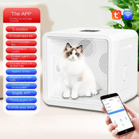 HKM-333523 Automatic Pet Dryer Box with 82L Capacity for Dogs and Cats - Eco-Friendly & Multi-Functional Hair Blowing Machine