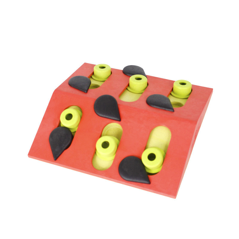HKM-3335613 Cat Scratch Board with Slow Food Dispenser - Crazy Watermelon, Cloud, Leaf Designs