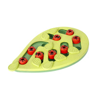 HKM-3335613 Cat Scratch Board with Slow Food Dispenser - Crazy Watermelon, Cloud, Leaf Designs
