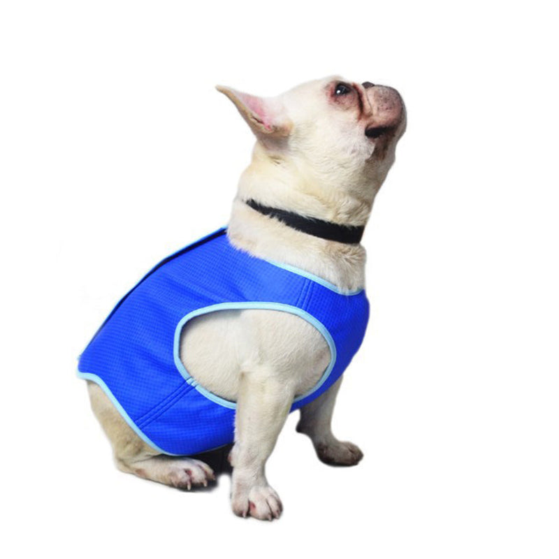 HKM-3335997 Blue Dog Cooling Vest - Sizes XS to L for Optimal Comfort
