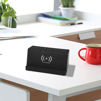 HKM-333715 Wireless Charging Bluetooth Speaker with 4000mAh Battery and Dual 3W Speakers