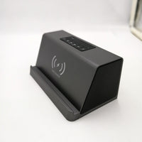 HKM-333715 Wireless Charging Bluetooth Speaker with 4000mAh Battery and Dual 3W Speakers