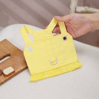 HKM-3337405 Casual Cotton Pet Traction Vest in Rose Red, Yellow, Light Green - Sizes S to XXL