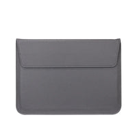 HKM-333779 Custom Smooth Leather Laptop Cover and Stand for 15-Inch Devices
