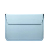 HKM-333779 Custom Smooth Leather Laptop Cover and Stand for 15-Inch Devices