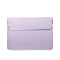 HKM-333779 Custom Smooth Leather Laptop Cover and Stand for 15-Inch Devices