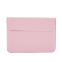 HKM-333779 Custom Smooth Leather Laptop Cover and Stand for 15-Inch Devices