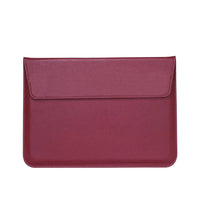 HKM-333779 Custom Smooth Leather Laptop Cover and Stand for 15-Inch Devices
