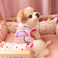 HKM-3338173 Cotton Pet Dog Bikini Vest for Pectoral Support in Various Sizes