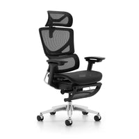 HKM-333843 Ergonomic High Back Mesh Office Chair with 360-Degree Swivel and Footrest