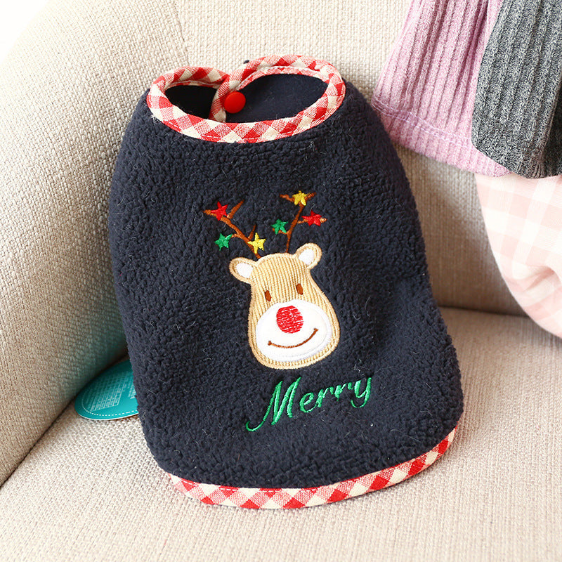 HKM-3339965 Cozy Lamb Wool Vest for Cats and Dogs - Warm and Stylish in Various Colors