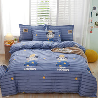 HKM-334035 Cute Cartoon Anime Duvet Cover Set in Pure Cotton – Available in Multiple Sizes