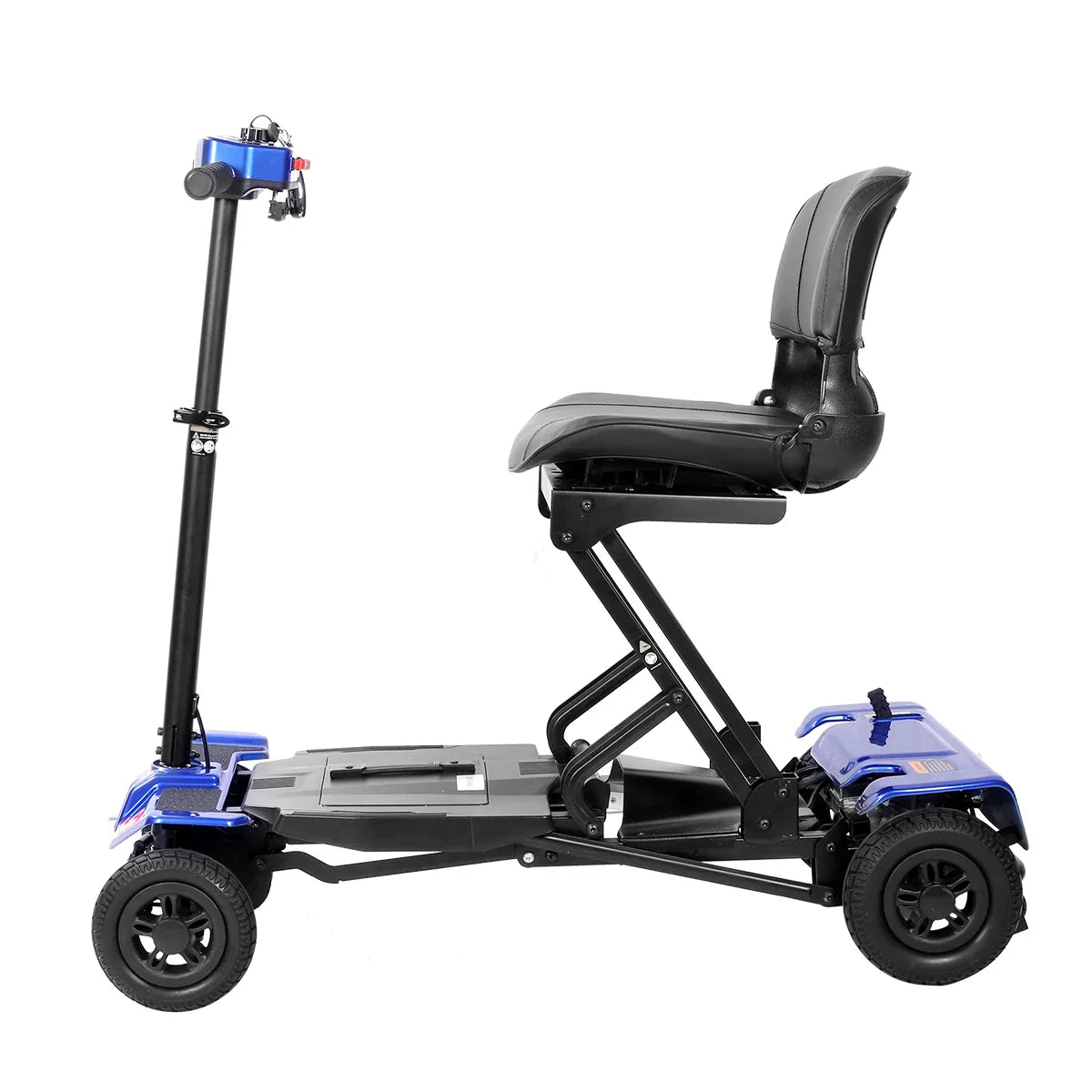 HKM-334099 Portable 4-Wheel Electric Mobility Scooter with Automatic Folding and Custom Colors