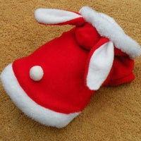 HKM-3342013 Cute Rabbit Pet Hoodie for Cats and Dogs - Fleece Warm Jacket in Various Sizes