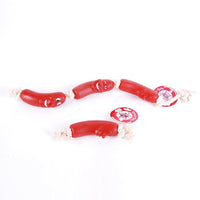 HKM-3342397 Eco-Friendly Silicone Sausage Gnaws Pet Chew Toy for Dental Health