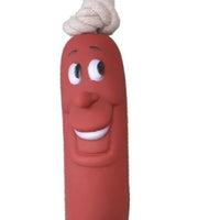 HKM-3342397 Eco-Friendly Silicone Sausage Gnaws Pet Chew Toy for Dental Health