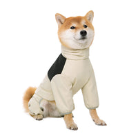 HKM-3343933 Waterproof and Windproof Shell Jacket for Dogs - Available in Yellow, Black, Milky White, Sizes XL to 8XL