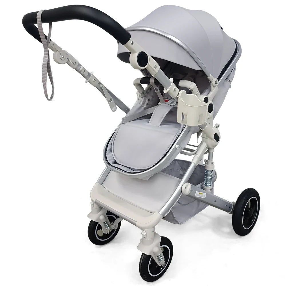 HKM-334419 Luxury Baby Stroller for Travel – High Landscape Poussette Baby Carriage