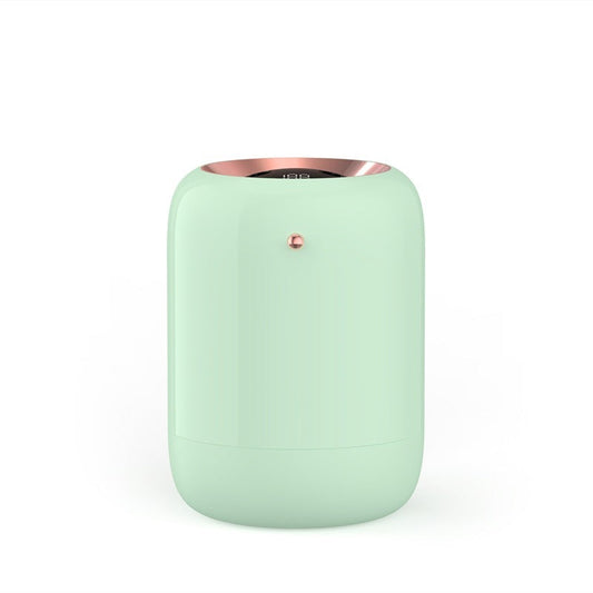 HKM-334419 USB Mini Portable Ultrasonic Essential Oil Diffuser with Water Shortage Protection, Round Shape, Quiet Operation