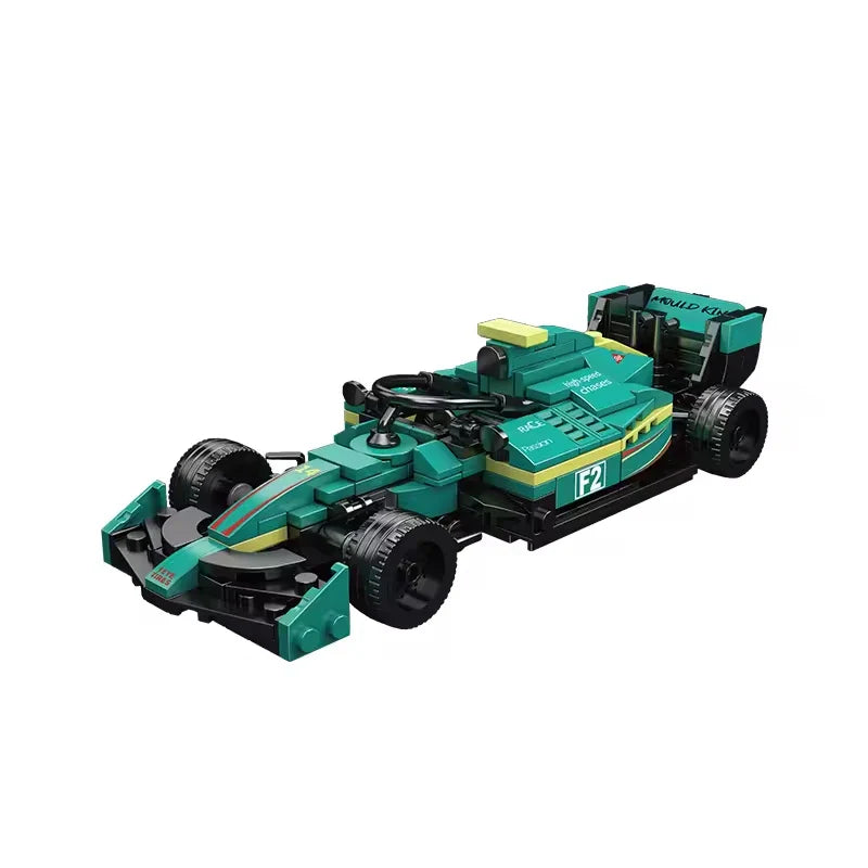 HKM-334483 F1 RC Racing Car Building Block Set for Kids – DIY Mini Model Toy for Ages 8 and Up, 308+ Pieces