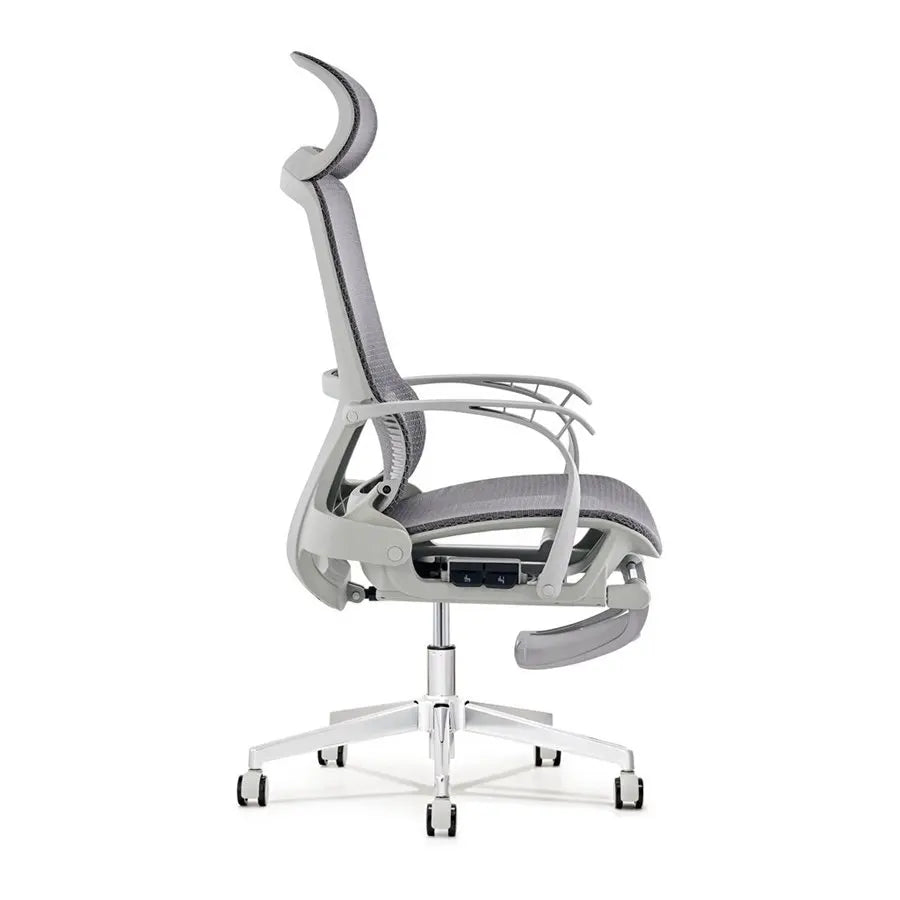 HKM-334483 High Back Mesh Office Chair with Ergonomic Design, Adjustable Headrest and Footrest, Big and Tall Support