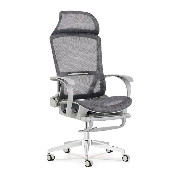 HKM-334483 High Back Mesh Office Chair with Ergonomic Design, Adjustable Headrest and Footrest, Big and Tall Support