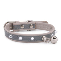 HKM-3345341 Stylish Anti-Bite Dog Collar for Medium Neck Sizes in Comfortable PU Material - Available in Blue, Black, Brown, and Apricot