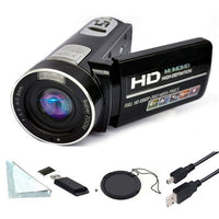 HKM-334611 Digital Camera with 3.0 Inch Rotating Screen, 28MP Photo Resolution, HD 1080P Video, USB Rechargeable