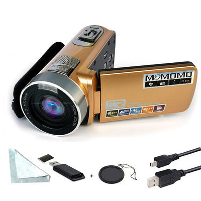 HKM-334611 Digital Camera with 3.0 Inch Rotating Screen, 28MP Photo Resolution, HD 1080P Video, USB Rechargeable