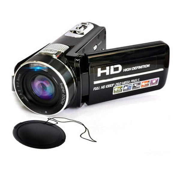 HKM-334611 Digital Camera with 3.0 Inch Rotating Screen, 28MP Photo Resolution, HD 1080P Video, USB Rechargeable