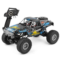 HKM-334803 1/10 Scale Electric Off-Road Remote Control Climbing Car - 4WD for Indoor and Outdoor Use