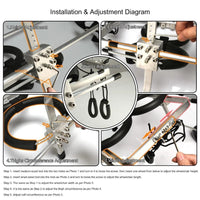 HKM-3350589 Adjustable Dog Wheelchair for Small Breeds - Perfect Support for Mobility Issues