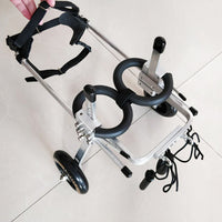HKM-3350589 Adjustable Dog Wheelchair for Small Breeds - Perfect Support for Mobility Issues
