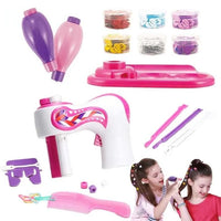 HKM-335059 Automatic Hair Braider Machine for Kids - DIY Hair Styling Salon Toy for Ages 4-14