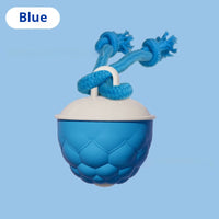 HKM-3351741 Durable Bite-Resistant Dog Toy Ball with Teeth-Grinding and Sound Features