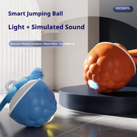 HKM-3351741 Durable Bite-Resistant Dog Toy Ball with Teeth-Grinding and Sound Features