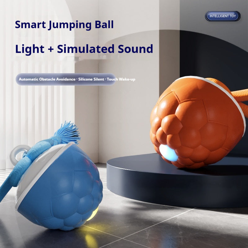HKM-3351741 Durable Bite-Resistant Dog Toy Ball with Teeth-Grinding and Sound Features