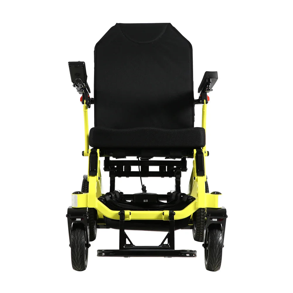 HKM-335251 Heavy Duty Electric Wheelchair with 300 kg Load Capacity, 35 km Range, Aluminium Alloy Frame, Foldable Design