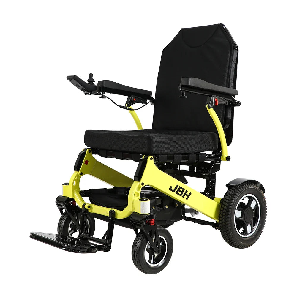 HKM-335251 Heavy Duty Electric Wheelchair with 300 kg Load Capacity, 35 km Range, Aluminium Alloy Frame, Foldable Design