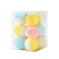 HKM-3352765 Cat Teasing Ball Set in Mixed Sizes - High Elasticity Cotton Thread for Fun Playtime