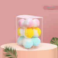 HKM-3352765 Cat Teasing Ball Set in Mixed Sizes - High Elasticity Cotton Thread for Fun Playtime