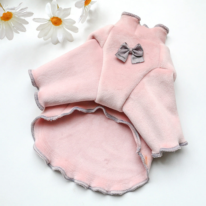 HKM-3353661 Cozy Fall and Winter Dog Clothing - Cute Tops and Undershirts in Various Colors and Styles