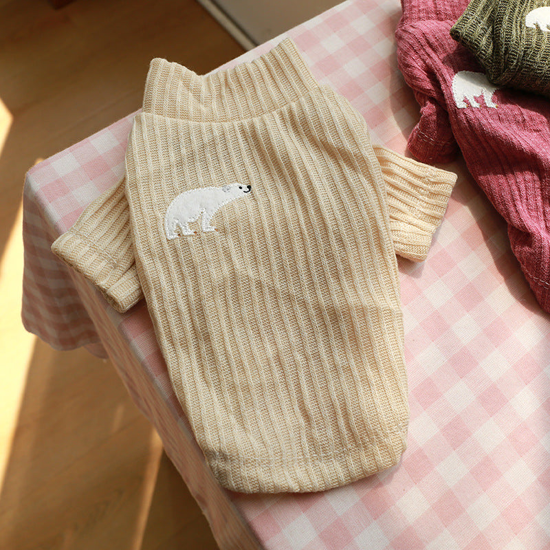 HKM-3353661 Cozy Fall and Winter Dog Clothing - Cute Tops and Undershirts in Various Colors and Styles