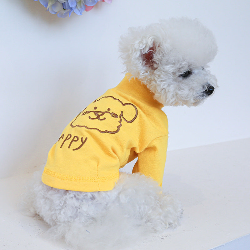 HKM-3353661 Cozy Fall and Winter Dog Clothing - Cute Tops and Undershirts in Various Colors and Styles