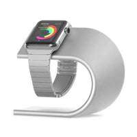 HKM-335443 Aluminum Alloy U-Shaped Charging Stand for Apple Watch - Compact & Stylish Design