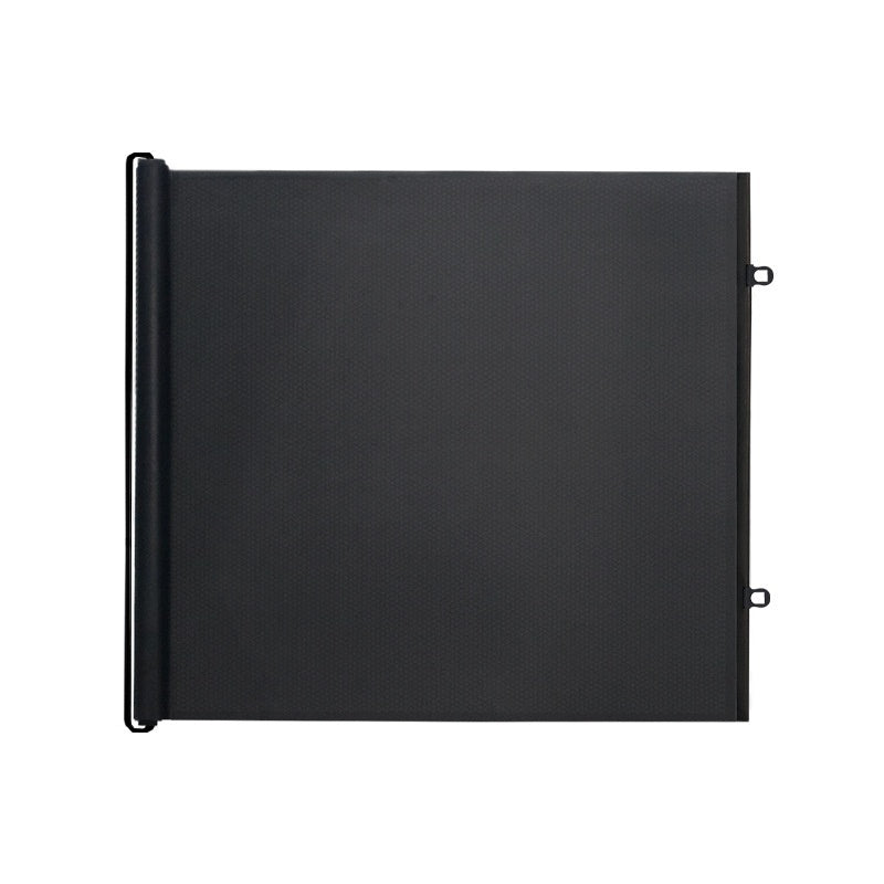 HKM-3354557 Automatic Telescopic Pet Safety Barrier for Doors and Entrances - Available in White and Black, Two Sizes