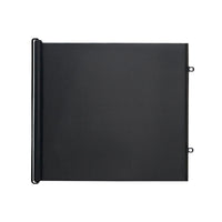 HKM-3354557 Automatic Telescopic Pet Safety Barrier for Doors and Entrances - Available in White and Black, Two Sizes