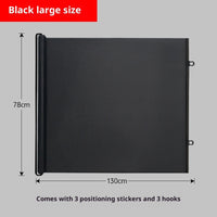 HKM-3354557 Automatic Telescopic Pet Safety Barrier for Doors and Entrances - Available in White and Black, Two Sizes